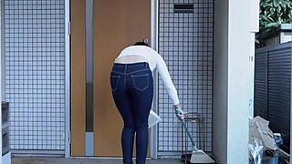 intrigued asian babe nana invites stranger for house fuck fest