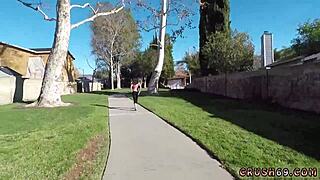 money-hungry webcam tease trades hardcore pov sex for cash