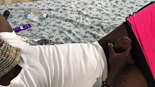 Big booty brunette takes massive African monster cock deep!