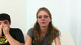 Wife tries first BBC as husband watches cuckold style