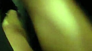 Shemale ting xuan masturbates publicly under coat on street!