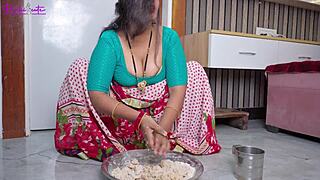 Indian milf, you love my facial cumshot after hard blowjob on your huge cock?