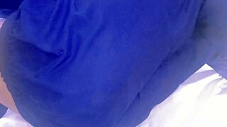 first time college girlfriend's tight pussy hardcore fucked in dorm room by huge cock