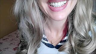 chantalchannel begs daddy to stuff her tight ass full