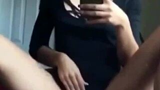 i ride my dildo hard while fingering wet pussy in solo masturbation frenzy at home