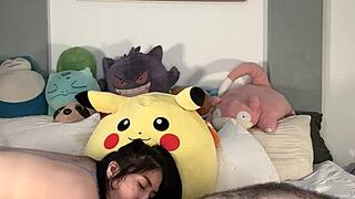 Hot latino couple flashes ass and fucks to wild orgasms!