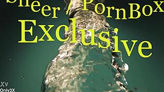 Kira Queen deepthroats big tits cum swallow in bathroom quickie BJ