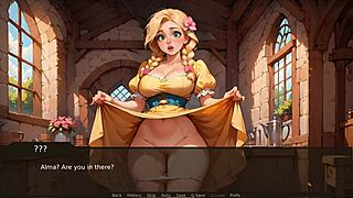 playing that farmer kink hentai game ep 12 feels so taboo with boss cumshot on her pink panties