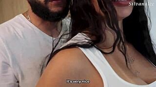 Tourist Soldier's Huge Cock Teases Big-Ass Milf Silvana's Moans