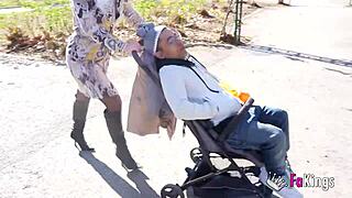 sandra v milf handles big swagga deepthroat