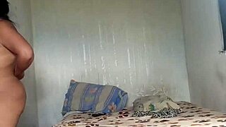 From bathroom to bed for anal creampie, big ass squirt and swallow