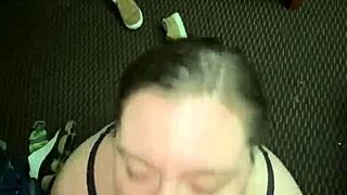 Snow bunny deepthroats bbc in interracial training submission