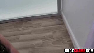 Blonde milf's birthday bbc gift from hubby