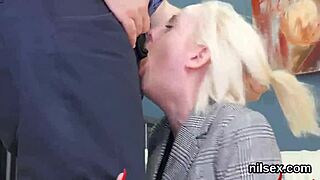 Curious teen dragged into bizarre anus clinic for wild hardcore therapy