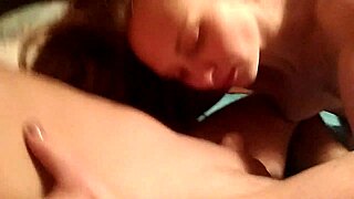 Russian teen babe gulps boyfriend's hot cum load