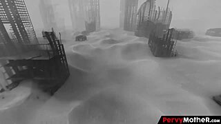 Desperate curvy milf squirts hard stretching pussy in leggings