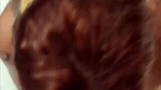 Cumshot explodes on my face inside the cruise ship!