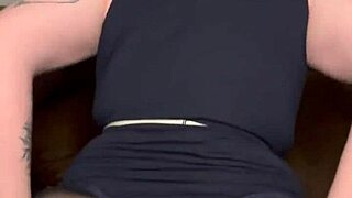 Eager FTM fox boy rides cock hard with tattooed passion