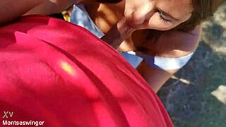 i love giving outdoor blowjobs in the peaceful countryside pov