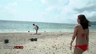 passionate asian milf dives into throbbing group sex frenzy embracing every intense jav moment