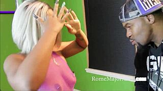 ROME MAJOR FORCES CHERISE ROSE BBC BALL LICKING DEEPTHROAT FACE FUCK COWGIRL