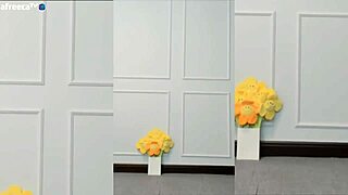 cute korean babe dances seductively showing off big tits