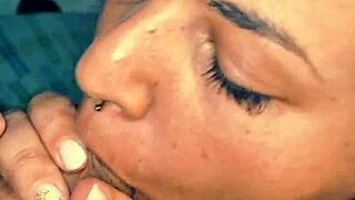 watch this plus-size beauty squirt hard from homemade pussy licking