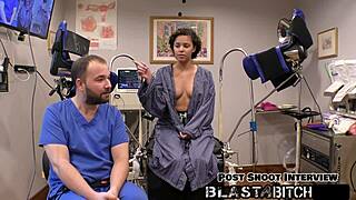 doctor blasts rebel wyatt's wet pussy full of hot cum right there