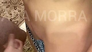 afternoon fun with friend ends in cum-soaked panties flash