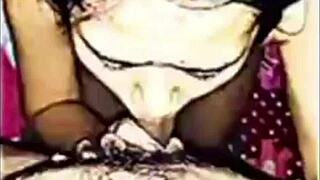 Myanmar couple's passionate bed creampie with squirting orgasms