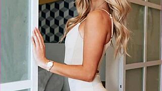 lindsey brewer's teasing jerk-off challenge