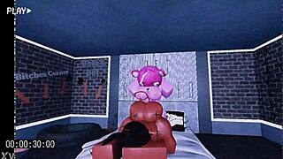 ROBLOX Futa Leader Pounds with Intense Futanari Fury