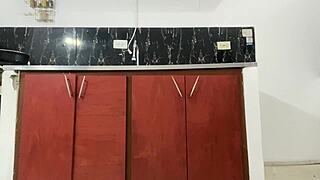 Curvy housewife cheats on husband riding plumber's cock in homemade clip