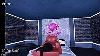 ROBLOX Futa Leader Pounds with Intense Futanari Fury