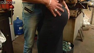 visiting the mechanic turns into unexpected teasing pleasure session