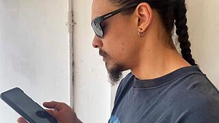 Curvy housewife cheats on husband riding plumber's cock in homemade clip