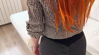 maid seduced and fucked hard while wife shops - russian amateur