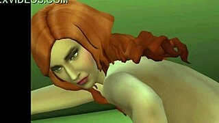 redhead slut rides cock cowgirl then doggystyle anal