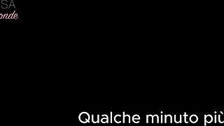 blonde housewife gets rough anal punishment in the garage