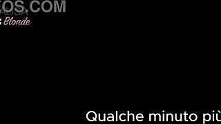 blonde housewife gets rough anal punishment in the garage