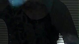 Kandi's Tight Ass Worshiped by Thick Purple Dildo Thrusts