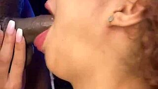 rich da piper rams his thick cock down her throat for brutal face fucking and latina blowjob