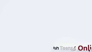 naughty british teen plays dirty in the bath