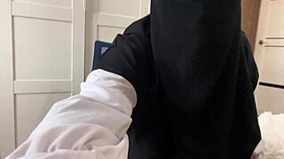 arab milf commands jerk off with her massive tits