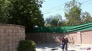 Slim brown skin teen picked up for bbc monster pounding n sloppy deepthroat 😍🍫🍆