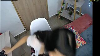 camgirl mia lopez gets super horny on her latest webcam show