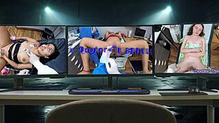 dr tampa misty addams chokes gags deepthroats in backstage domination