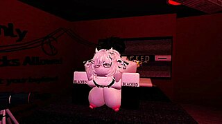 GETTING FUCKED HARD BY HORNY FAN IN ROBLOX~