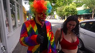 hey josie, wanna cheat with gibby the clown's big black cock?