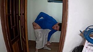 Smothered by ass and spanked hard by muscular guy